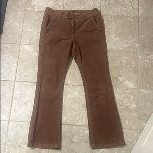 American Eagle Brown Boot Cut Corduroy Pants